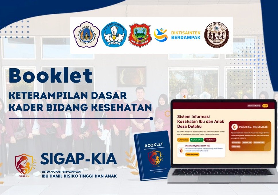 Cover Booklet Keterampilan Dasar Kader Bidang Kesehatan